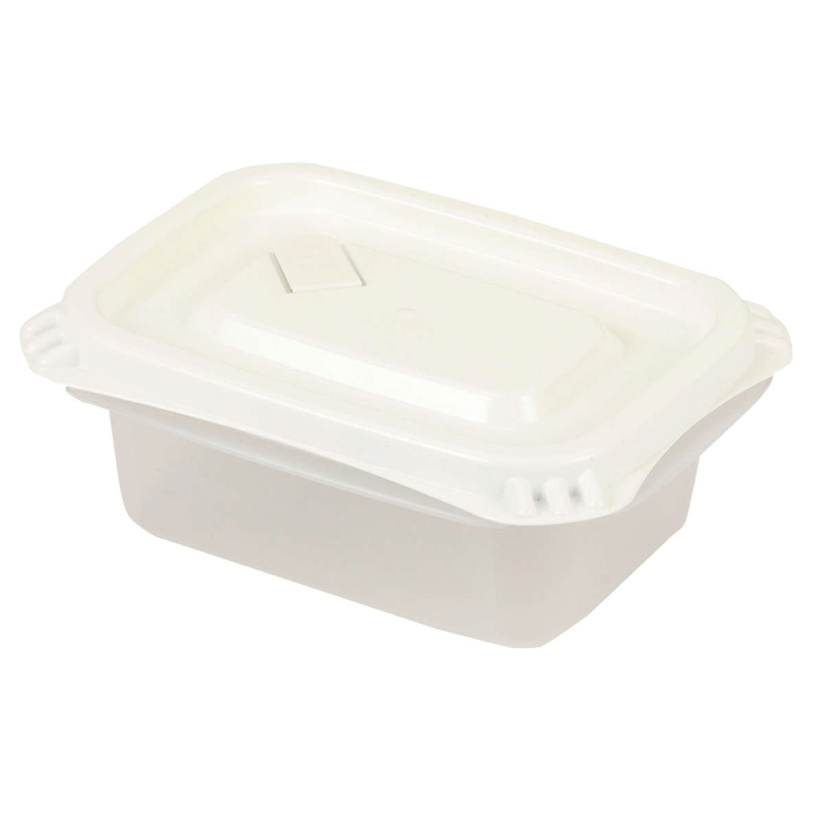 保存容器 420ml Easy Pack 長方形 M 4個組 ( 容器 フードケース 電子レンジ 冷凍ご飯容器 冷凍保存 食洗機対応 電子レンジ対応 日本製 蒸気弁 フタをしたままコンテナ 弁当箱 常備菜 つくり置き フルーツ おかず 角型 )