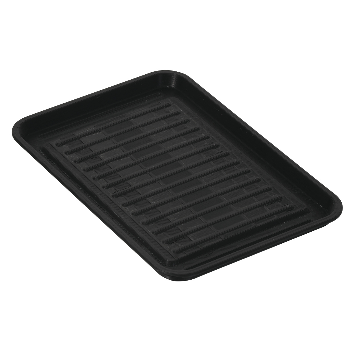 グリルプレート 28×20cm バーニスタ 鉄製 ( 調理トレー グリル用 魚焼きグリルプレート トースターパン オーブントレイ 浅型 グリル用トレー グリル用トレイ 調理トレイ 調理器具 調理用品 食パン 魚焼きグリル 皿 トレー )