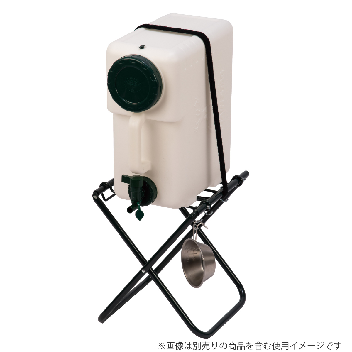 ウォータータンク 10L NEWボルディ キャプテンスタッグ ( CAPTAIN STAG コック付き 水 タンク ポリタンク 10リットル ウォータージャグ 給水タンク 給水 防災グッズ 防災用品 アウトドア キャンプ 持ち運び 日本製 )