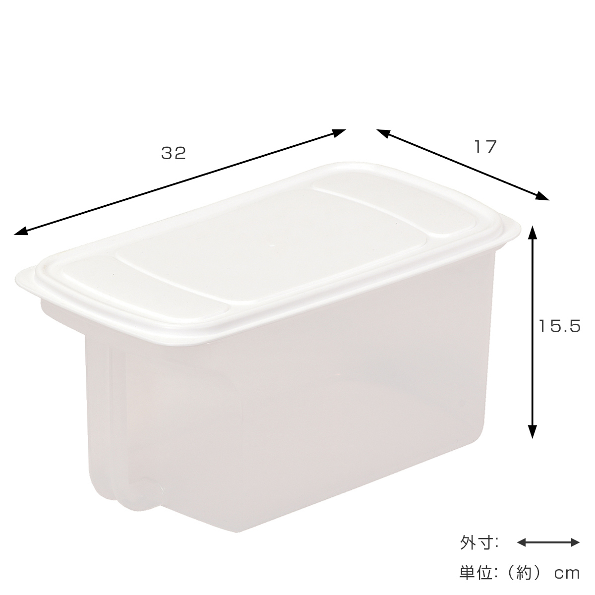 キッチン収納ケース キャビスタ 蓋付 吊戸棚ストッカー 浅型 ( キッチンストッカー 取っ手付き 吊戸棚 ケース ボックス 吊戸棚ボックス 日本製 吊戸棚収納 吊り戸棚ストッカー 収納BOX 吊り戸棚 フタ付き スタッキング 整理 )