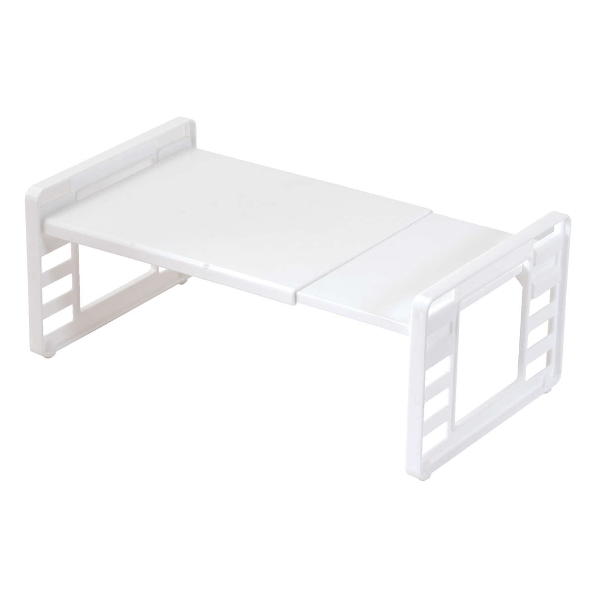 ディッシュラック キャビスタ 伸縮式 プレートラック ( 食器スタンド ディッシュストレージ 伸縮 2段 ラック 食器棚収納 食器収納 日本製 食器 皿 食器ラック キッチン 収納 皿収納 食器整理 皿整理 キャビネット内 高さ調整 )