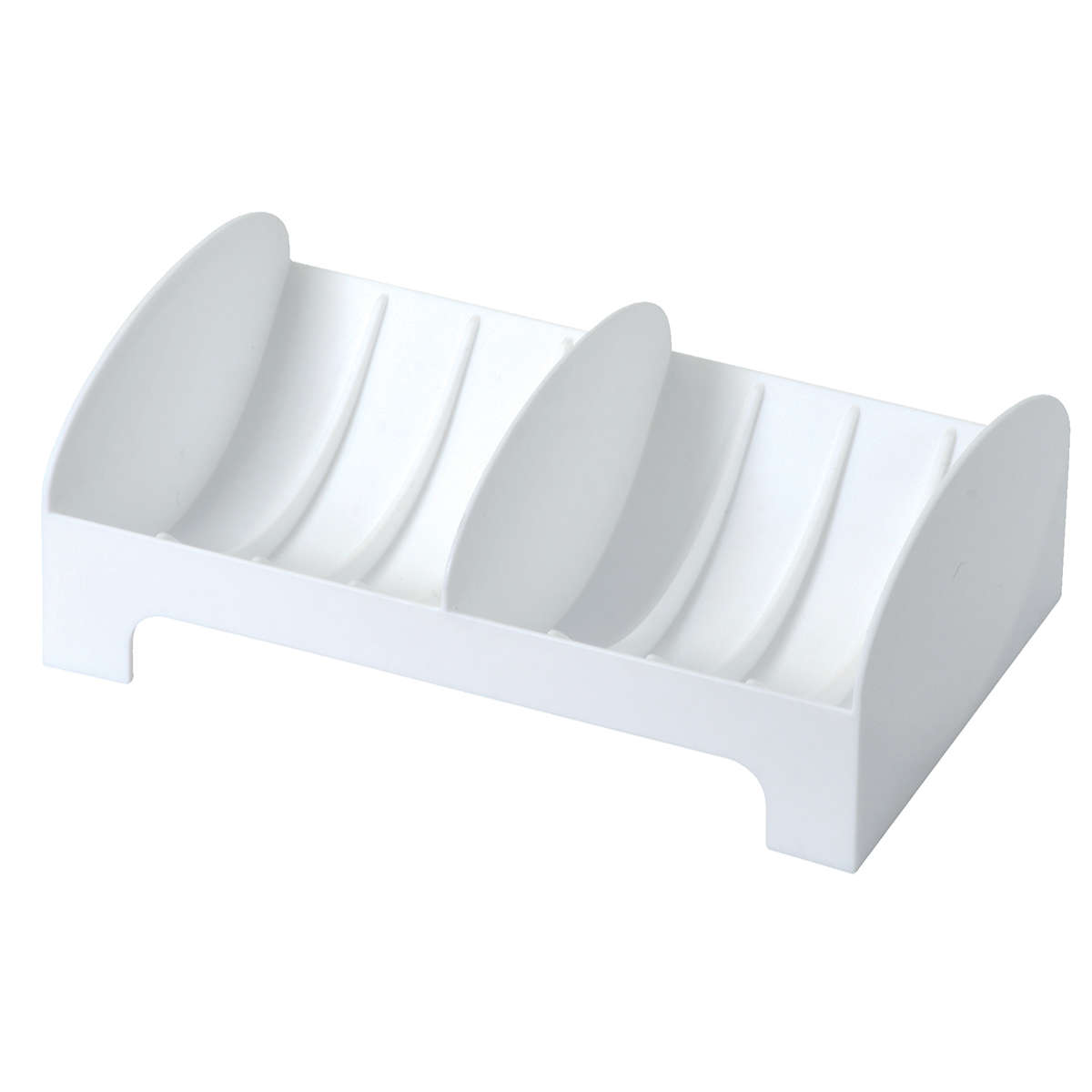 ディッシュラック キャビスタ プレートスタンド 小 ( 食器スタンド ディッシュストレージ ラック 立てて収納 食器棚収納 食器収納 日本製 食器 皿 食器ラック キッチン 収納 皿収納 食器整理 皿整理 シンク下 小皿 深皿 銘々皿 )