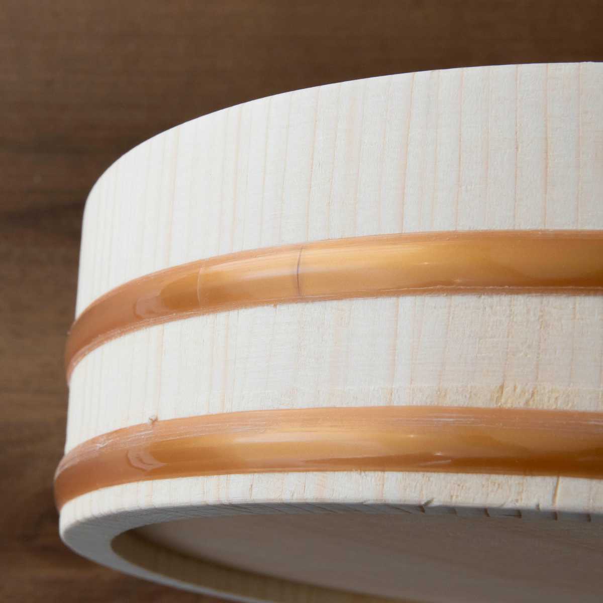 寿司桶 27cm おウチで楽しい 太巻き・ちらし寿司桶 3点セット ( しゃもじ付き すし桶 天然木 木製 飯台 すし飯台 飯切 巻きす付き 巻き簾 太巻き 手巻き寿司 ちらし寿司 3合用 桶 木桶 お祝い事 イベント ひな祭り 節分 )