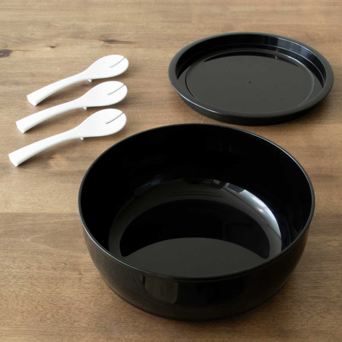 寿司桶 すしパーティー プラスチック 手巻き寿司 5点セット ( 3合 すし 桶 おけ 飯台 すし桶 しゃもじ 日本製 手巻き寿司セット 食器 お皿 オードブル皿 パーティー 大皿 しゃもじ付き )