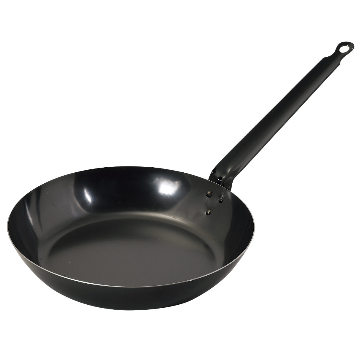 鉄フライパン 28cm IH対応 鉄炎の技 日本製 ( ガス火 IH 対応 炒め鍋 いため鍋 片手鍋 28センチ 鉄鍋 鉄なべ 本格的 調理器具 アウトドア キャンプ )