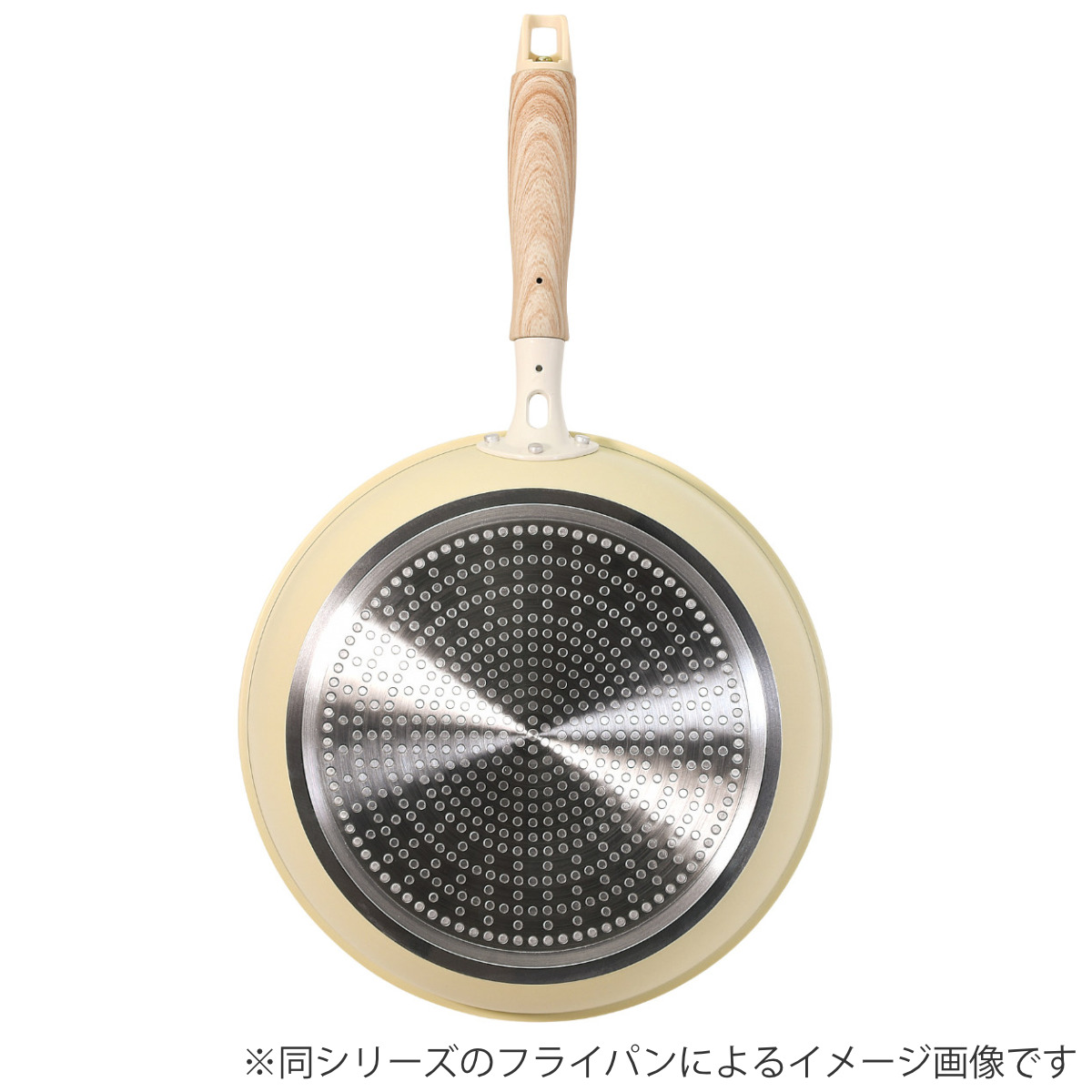 卵焼き器 13×18cm IH対応 セラミック 軽量 ハルミック ( ガス火対応 オール熱源対応 セラミックフライパン エッグパン 軽い 玉子焼き器 朝食 弁当 弁当作り アルミ製 木目調ハンドル こびりつきにくい 直火 おしゃれ ) 【ペールパープル】 ペールパープル