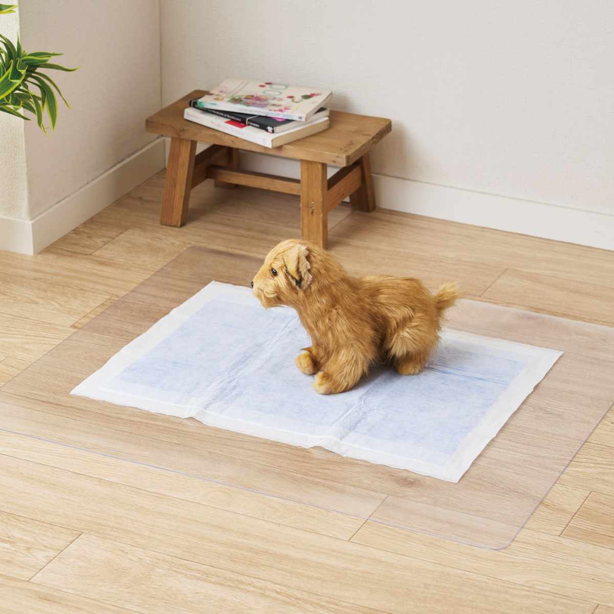 キッチンマット クリア 60×120cm 床暖房対応 ( 60cm 120cm 透明 キッチン マット 台所マット 拭けるキッチンマット PVC 洗濯不要 ズレない 傷防止 汚れ防止 カット 薄い 透ける 床暖OK フリーカット )