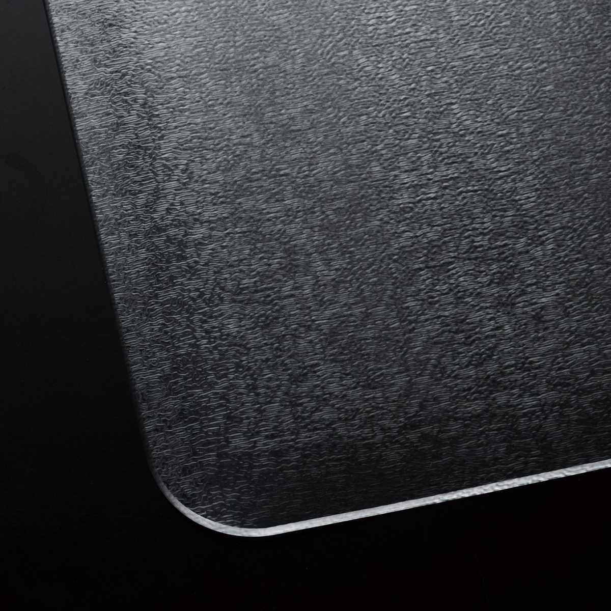 キッチンマット クリア 60×120cm 床暖房対応 ( 60cm 120cm 透明 キッチン マット 台所マット 拭けるキッチンマット PVC 洗濯不要 ズレない 傷防止 汚れ防止 カット 薄い 透ける 床暖OK フリーカット )