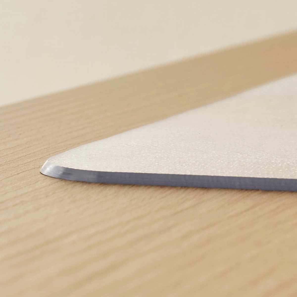 キッチンマット クリア 60×240cm 床暖房対応 ( 60cm 240cm 透明 キッチン マット 台所マット 拭けるキッチンマット PVC 洗濯不要 ズレない 傷防止 汚れ防止 カット 薄い 透ける 床暖OK フリーカット )