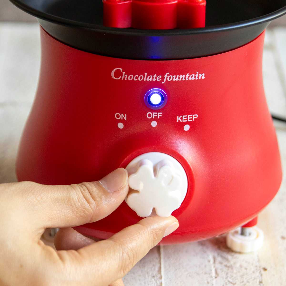 チョコレートファウンテン リトルリッチ S 電気式 2~4人用 お菓子作り ( チョコファウンテン クリスマス チョコレートの滝 家庭用 チョコレート 製菓道具 ホームパーティー 調理器具 製菓用具 調理用具 )