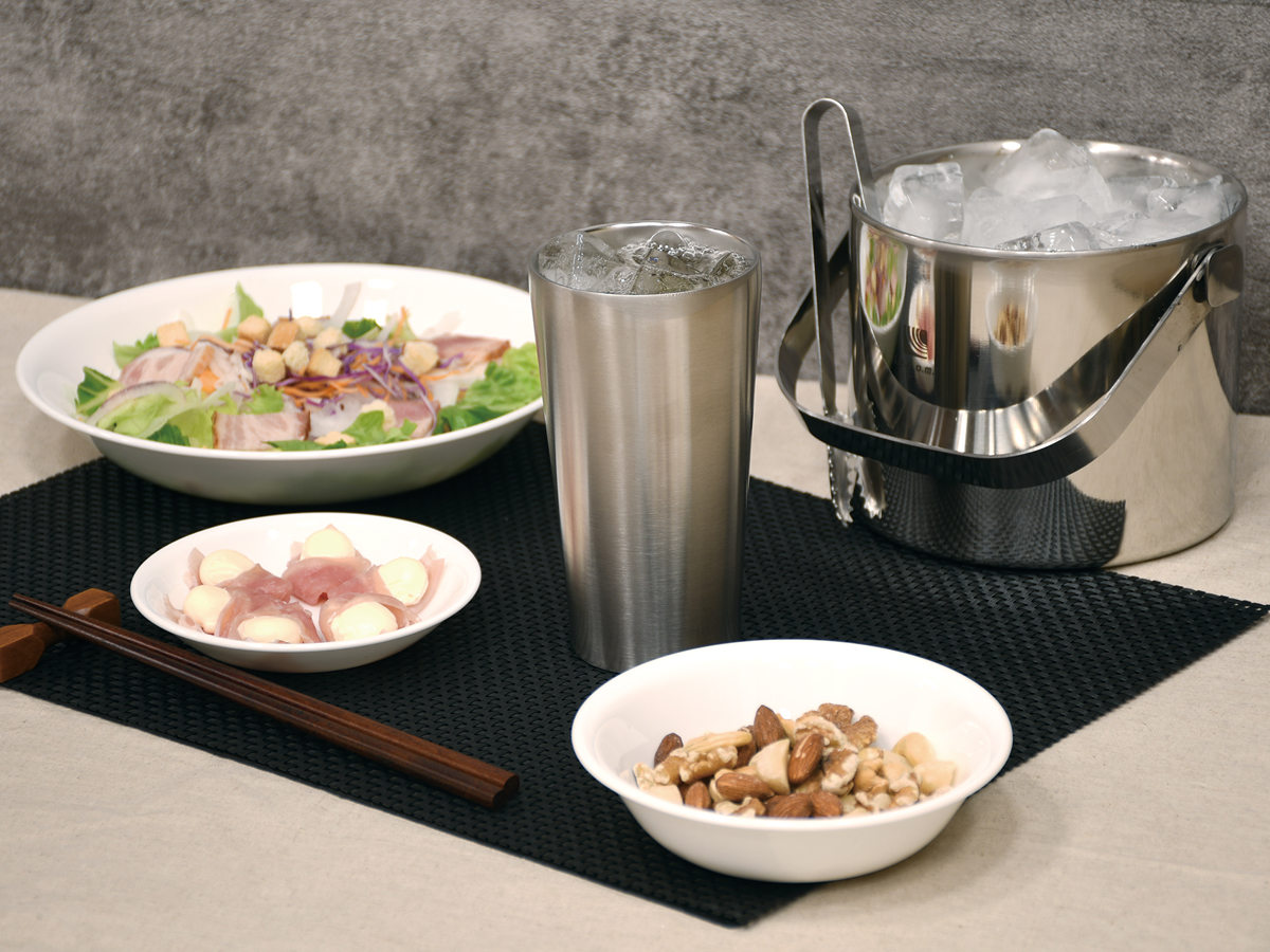 タンブラー ビンテージバー 真空タンブラー 280ml ( ステンレス 保冷 保温 コップ カップ ビール 結露しにくい 食器 おしゃれ シンプル スタイリッシュ )