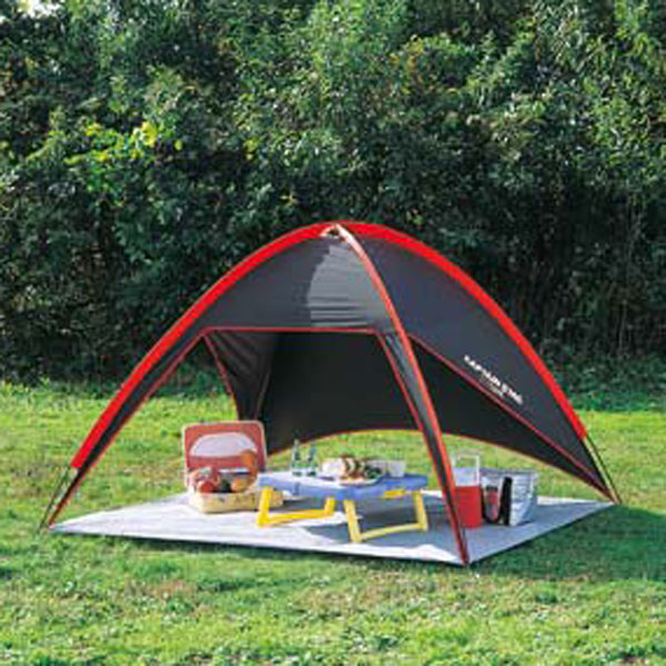 サンシェルター 2.1×1.8m サンライン UVシェルター ブラック UVカット