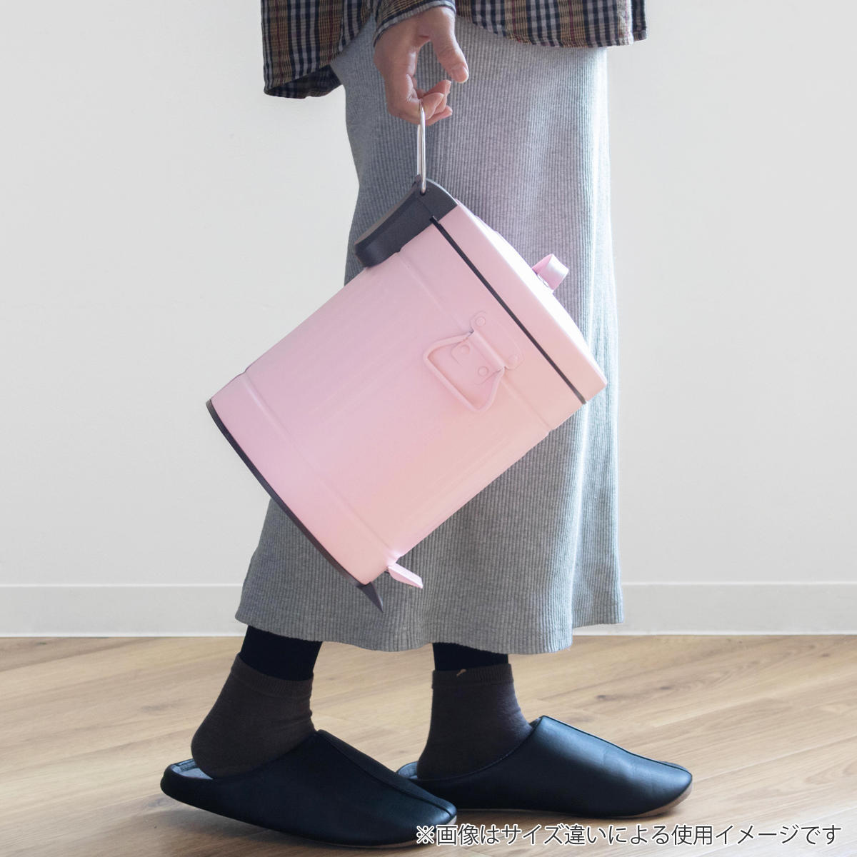 ゴミ箱 ペダルペール クラウス 12L ( ごみ箱 12リットル ペダル式 ふた付き キッチン リビング 分別 おしゃれ 静音 丸 ダストボックス 踏みフタ インナーボックス 付き ピンク ホワイト ) 【ホワイト】 ホワイト