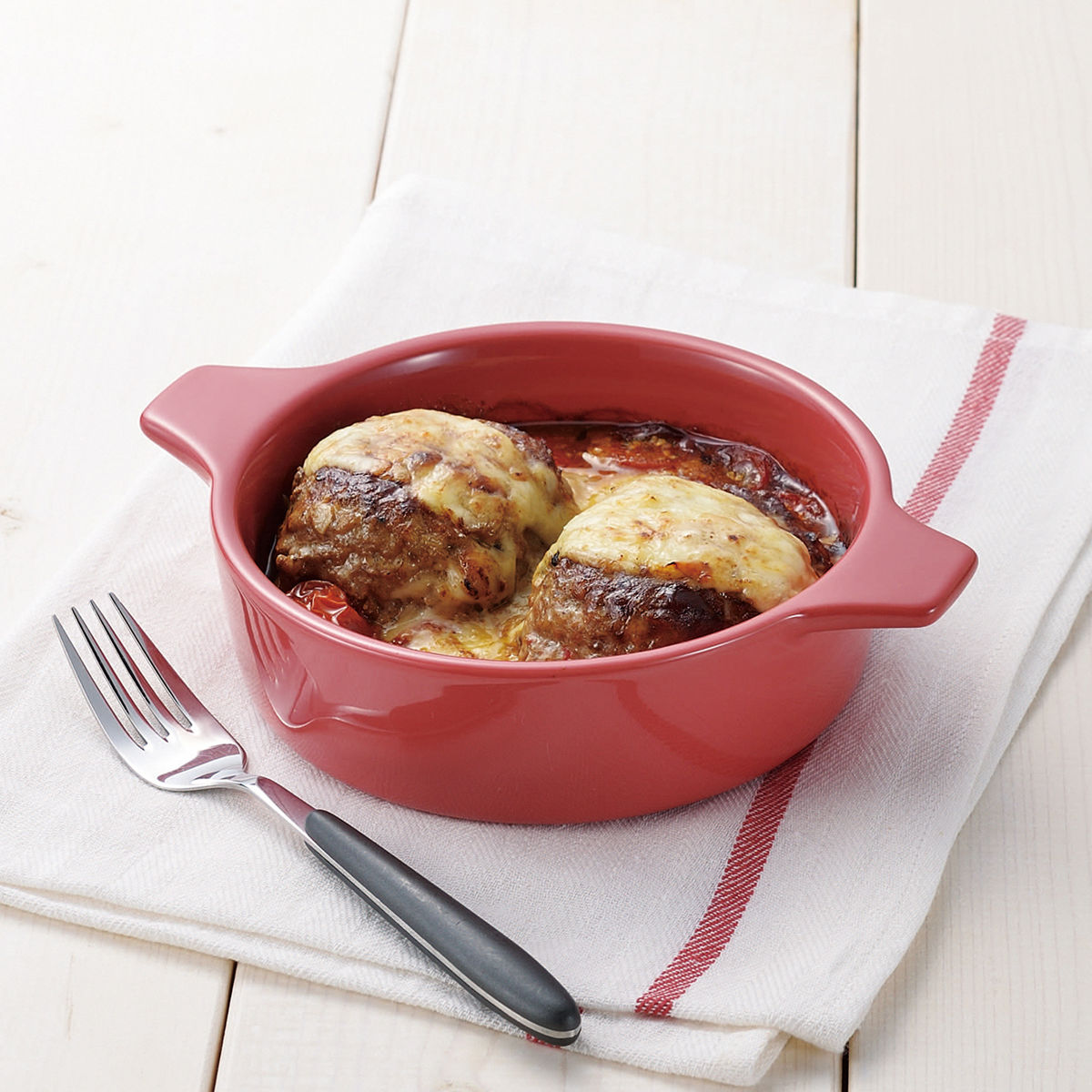 電子レンジ調理器 15cm 浅型 オーブン対応 レンジ鍋 ( 電子レンジ 調理器具 調理容器 オーブン 蓋付き 両手鍋 鍋 両手なべ 調理鍋 電子レンジ調理皿 レンジ 調理 料理 盛り付け 器 15センチ なべ 簡単 便利 ) 【ネイビー】 ネイビー