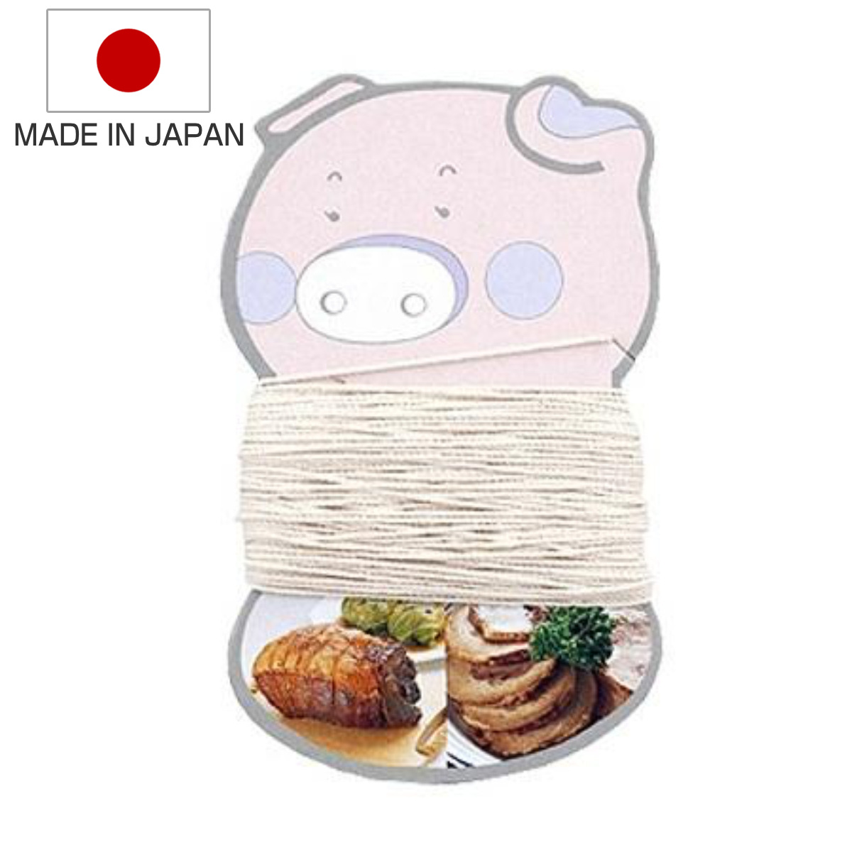 巻糸 調理用糸 焼豚用 20m 日本製 （ 焼豚用巻糸 キッチンツール 調理器具 たこ糸 タコ糸 料理用 糸 綿 キッチン用品 焼き豚 肉巻き 肉 調理糸 調理用 カード巻き 下ごしらえ ）