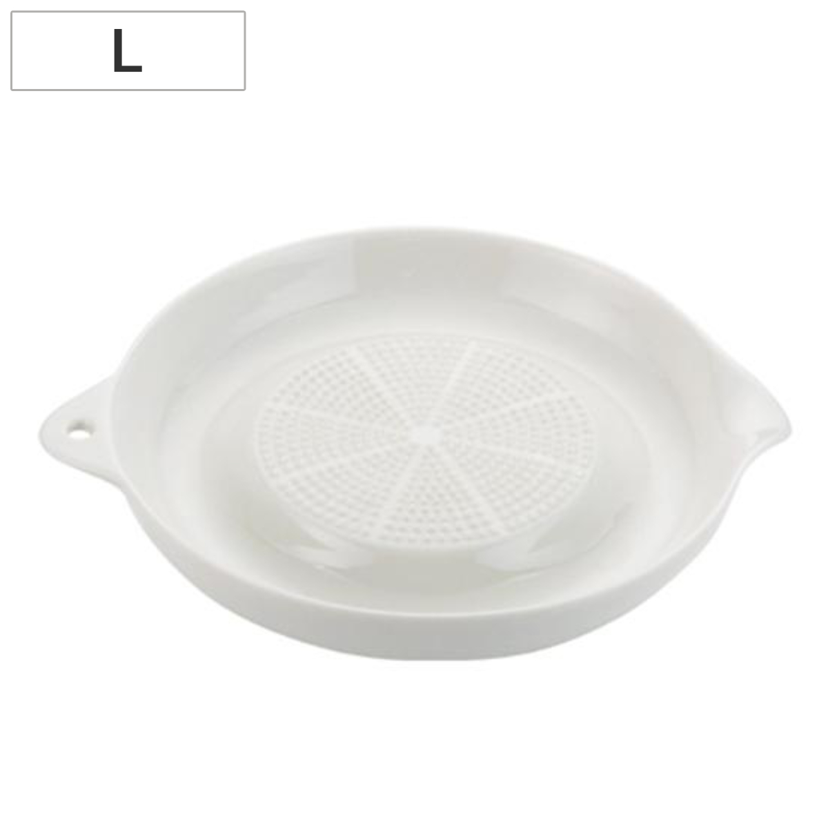 おろし器 大根おろし セラミック製 L （ 卓上セラミックおろし おろし金 オロシ金 オロシ器 下ろし器 大根オロシ キッチンツール 下ごしらえ用品 ）