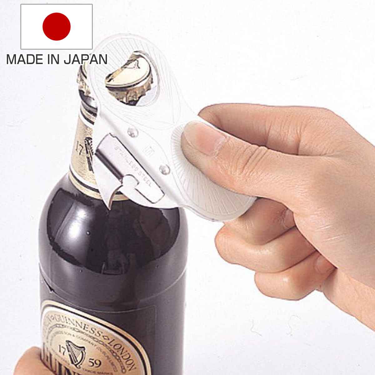 缶切り 栓抜き 二徳栓抜付缶切 日本製 （ 缶切 缶オープナー キッチンツール キッチン用品 オープナー 缶開け器 台所用品 便利グッズ アウトドア ）