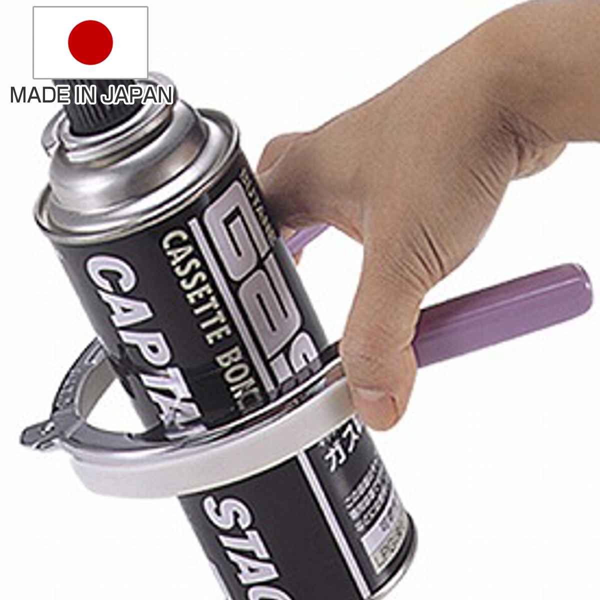 ガス抜き ビンオープナー ガス抜きパンチ 日本製 （ ガス抜き器 スプレー缶 キッチンツール キッチン用品 台所用品 便利グッズ アウトドア ）