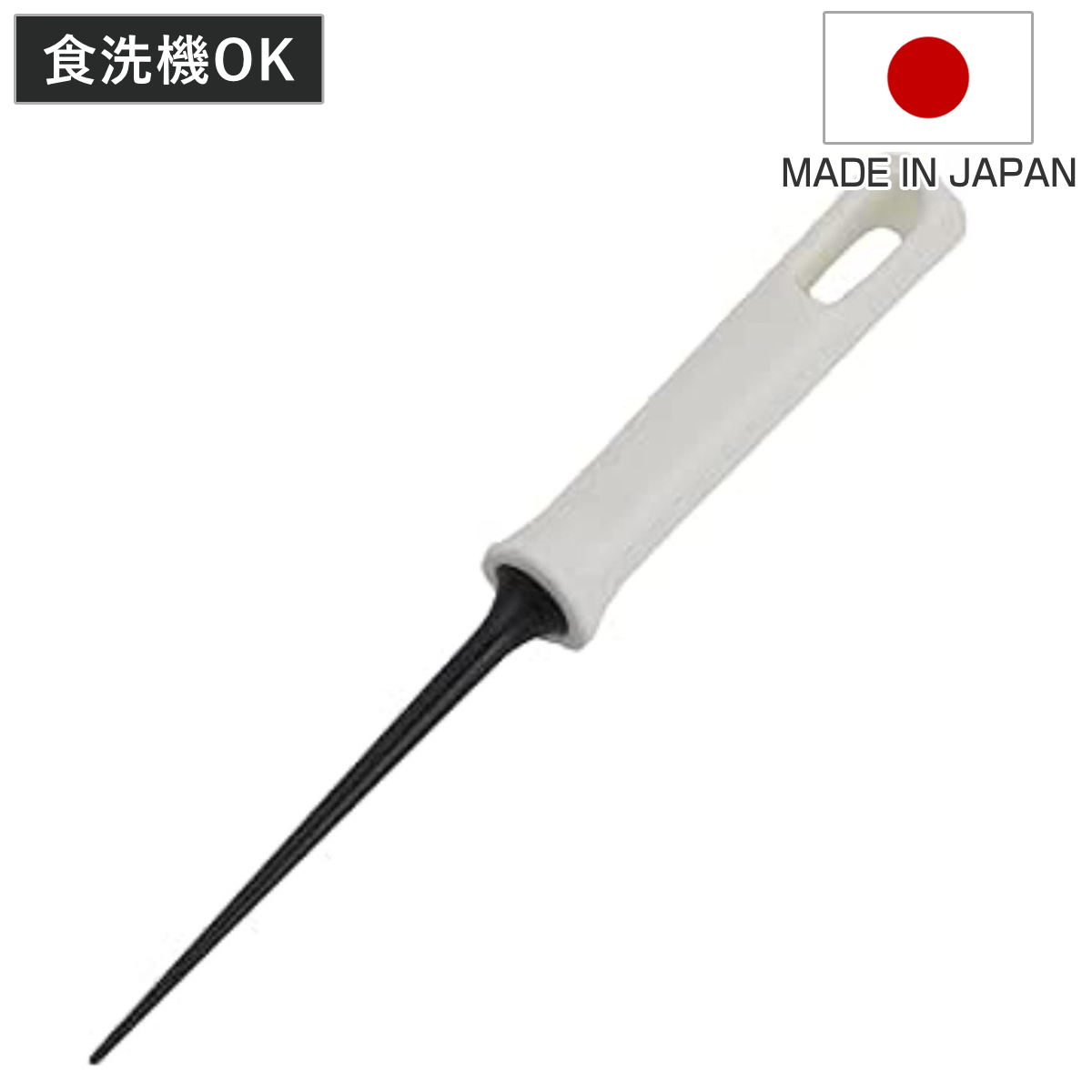 たこ焼き返し たこ焼き針 ふっ素加工プレート用 ナイロン製 （ たこ焼きピック 料理用針 日本製 食洗機対応 タコ焼きピック ピック 調理器具 キッチン用品 たこ焼き用ピック 耐熱 たこ焼き道具 グッズ 調理小道具 たこ焼き タコ焼き ）