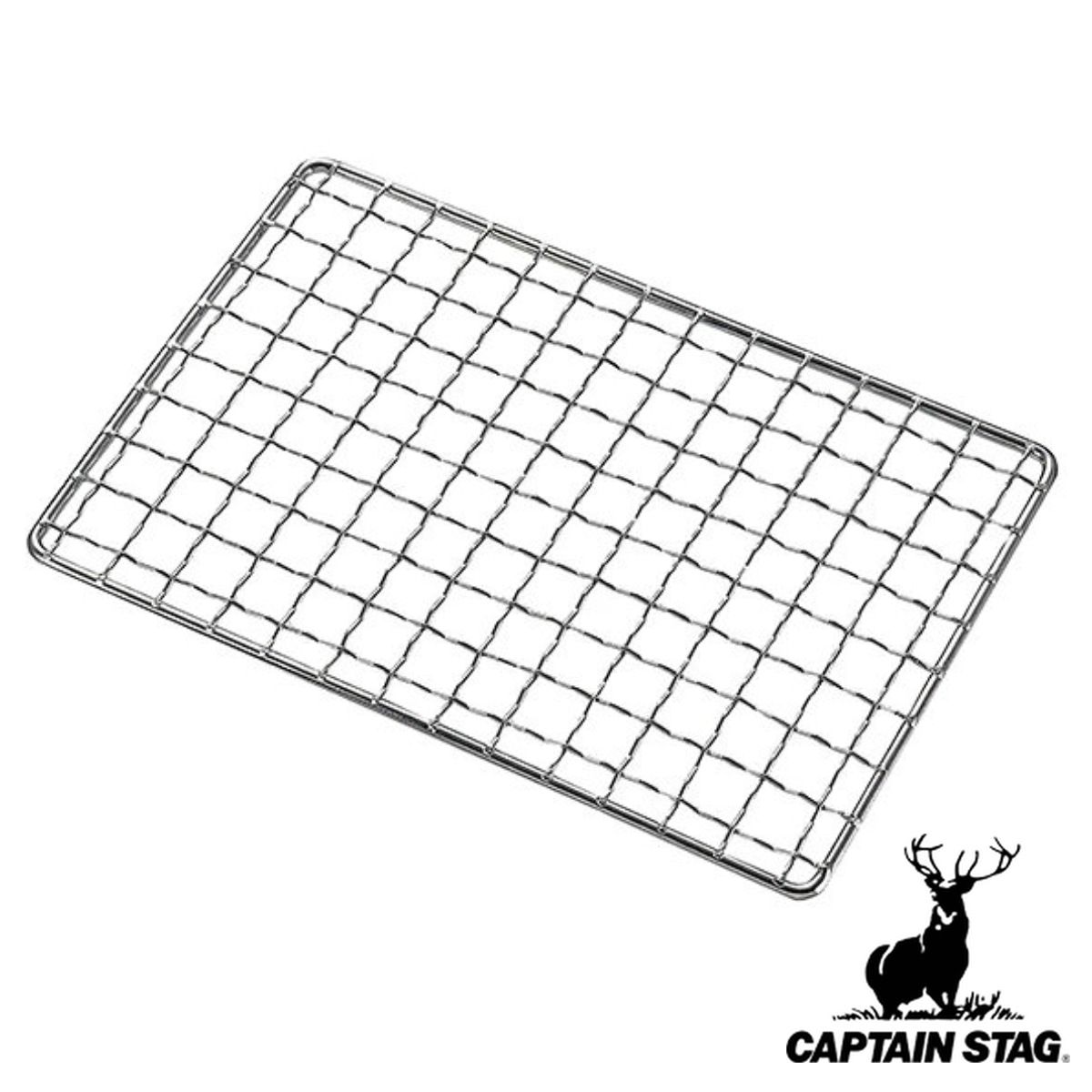 焼き網 スマートグリルB6型専用アミ キャプテンスタッグ ( アミ 焼きアミ バーベキュー網 CAPTAINSTAG CAPTAIN STAG 替え網 交換網 あみ アウトドア アウトドア用品 キャンプ キャンプ用品 BBQ コンパクト )