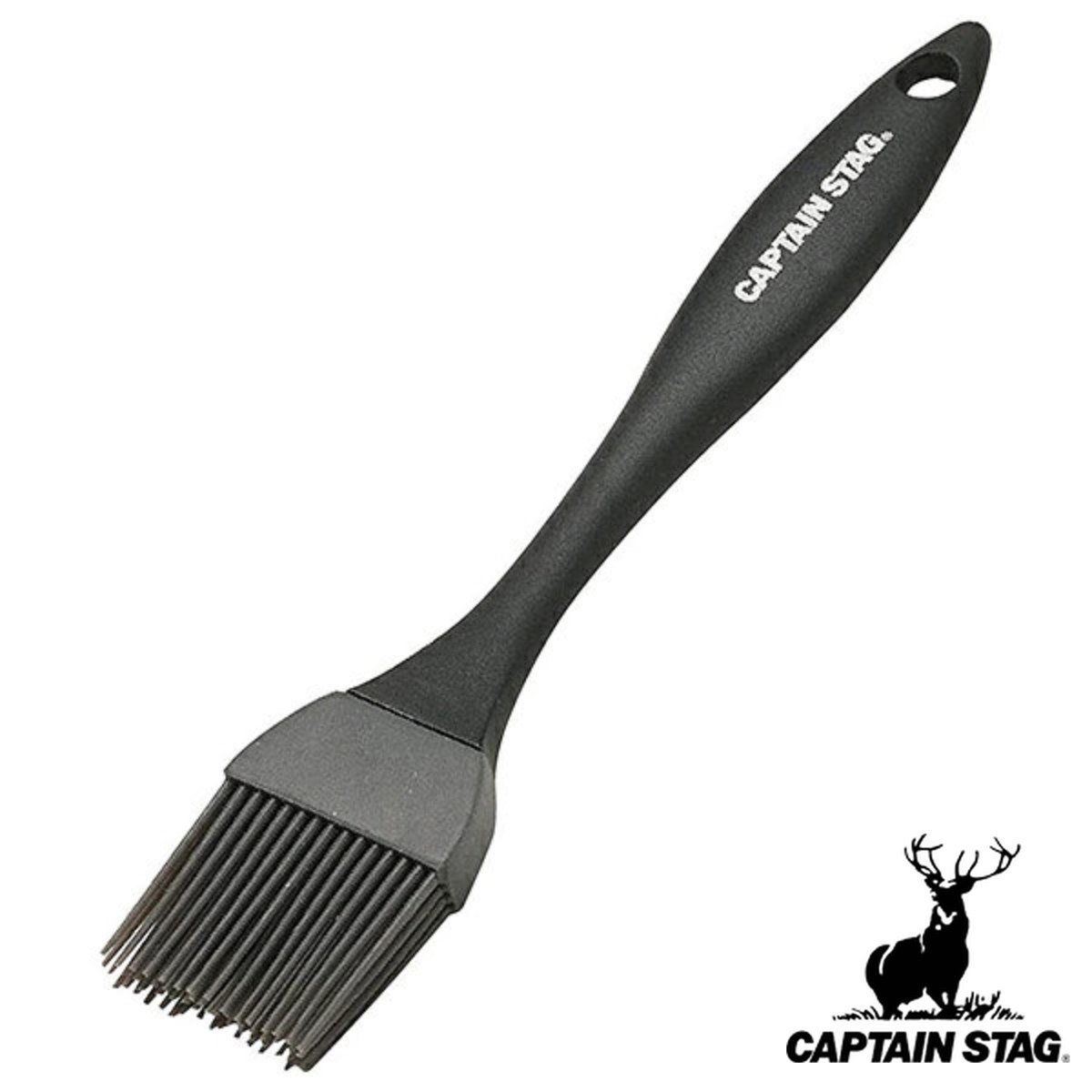 ハケ BBQ シリコンブラシ キャプテンスタッグ CAPTAIN STAG （ 刷毛 ブラシ 塗りはけ CAPTAINSTAG はけ 塗り刷毛 ぬりはけ 調理刷毛 ソース刷毛 ソース塗り 油引き 調理用品 調理小物 バーベキュー 串焼き お好み焼き ）