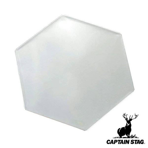 アウトドア ヘキサグリル用 底板 キャプテンスタッグ CAPTAIN STAG （ ヘキ サグリル ステンレス ファイアグリル 専用底板 パーツ 板 バーベキューコンロ用品 BBQ網 たき火 焚き火台用 ヘキサステンレス BBQ CAPTAINSTAG ）