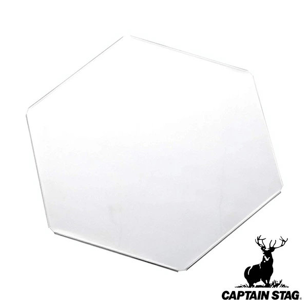 アウトドア ヘキサグリル M用 底板 キャプテンスタッグ CAPTAIN STAG （ ヘキサ グリル ステンレス ファイアグリル 専用底板 パーツ 板 バーベキューコンロ用品 BBQ網 たき火 焚き火台用 ヘキサステンレス BBQ CAPTAINSTAG ）