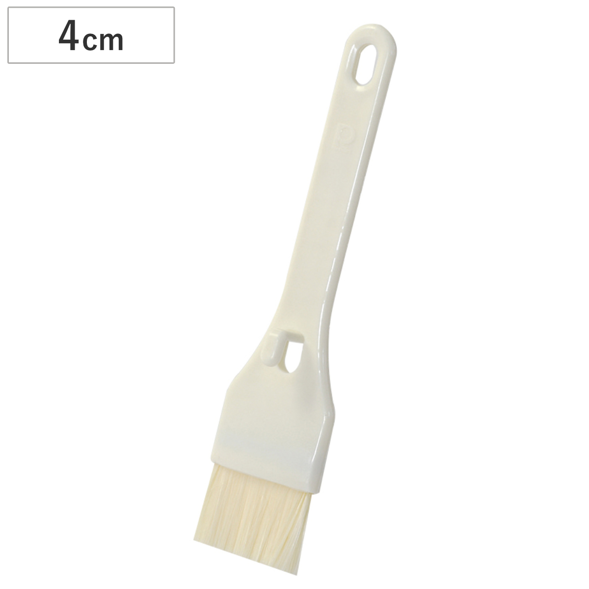 ハケ 塗り刷毛 4cm フック付 メイキングスイーツ （ 刷毛 はけ 製菓 キッチンツール フック付き 4センチ お菓子作り パン作り 料理用 製菓道具 調理 ケーキブラシ パンブラシ ）