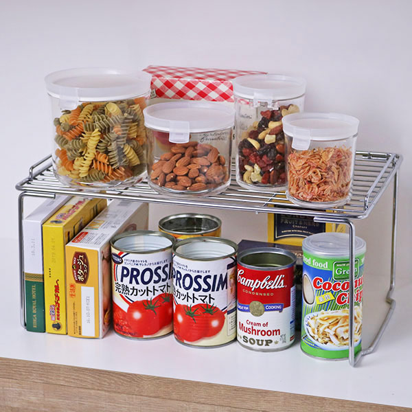 dショッピング |キッチンラック キッチンストレージ 積み重ね棚 S