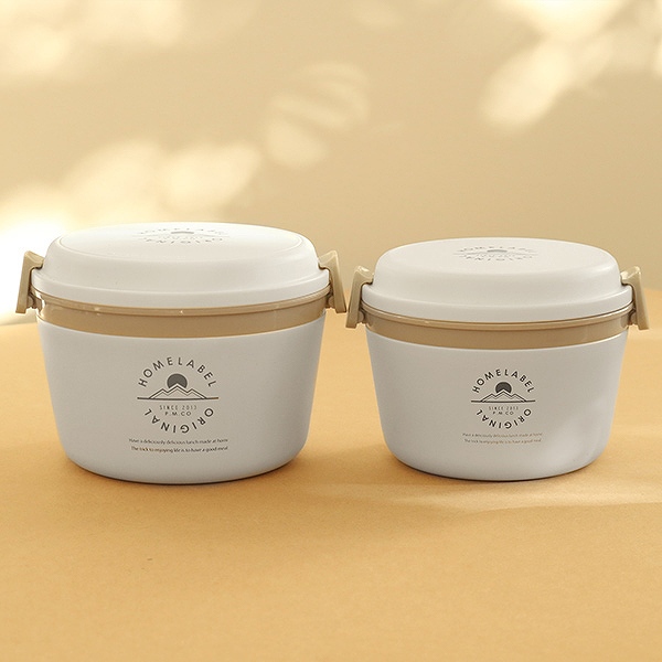 保温弁当箱 弁当箱 ランチジャー どんぶりランチジャー 710ml 2段 ( お弁当箱 保温 保冷 大容量 レンジ対応 ランチボックス 保温ランチ シンプル どんぶり 丼 電子レンジOK スープ 容器 ステンレス製 真空二重構造 ) 【ブラック】 ブラック