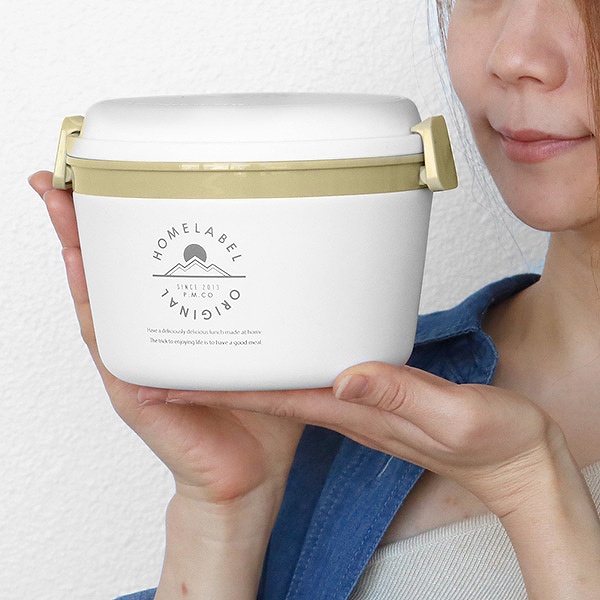 保温弁当箱 弁当箱 ランチジャー どんぶりランチジャー 880ml 2段 ( お弁当箱 保温 保冷 大容量 レンジ対応 ランチボックス 保温ランチ シンプル どんぶり 丼 電子レンジOK スープ 容器 ステンレス製 真空二重構造 ) 【ブラック】 ブラック