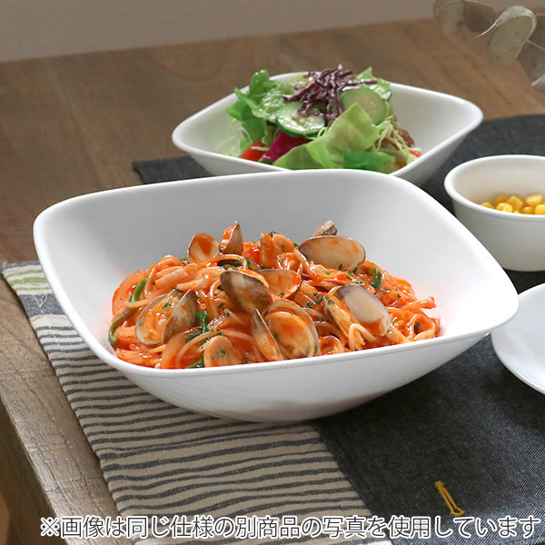 dショッピング |ボウル 23cm スクエア コレール CORELLE 皿 食器