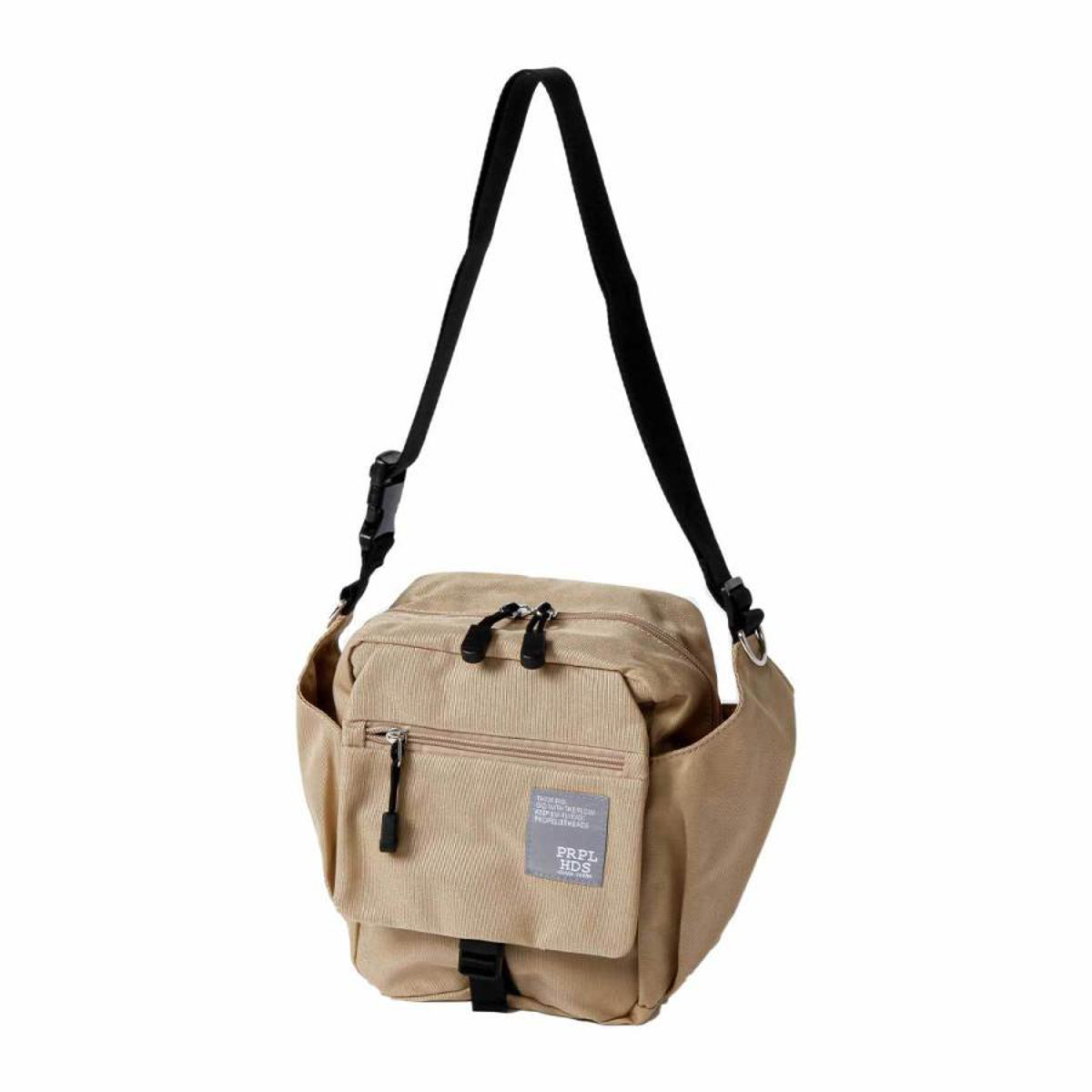 ショルダーバッグ OSAMPO はっ水ポリショルダーバッグ ( お散歩 バッグ 旅行バック かばん レディース メンズ ショルダー 収納 ポケット 犬 ペット 散歩バッグ ペットバッグ 斜めがけ 撥水 軽い サブバッグ 旅行 鞄 男女兼用 ) 【ネイビー】 ネイビー