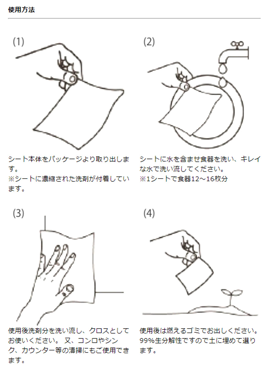 キッチンマジックミニ お弁当箱洗剤 20枚入 ( 食器洗剤 弁当 弁当箱洗剤 食器用シート 使い捨て シート 食器洗いシート 洗剤シート 洗剤 食器用洗剤 キッチン用洗剤 抗菌 消臭 )