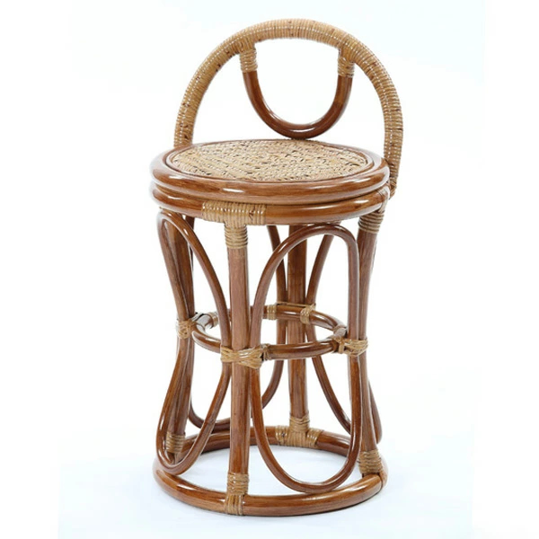 籐 スツール ラタン 背もたれ らくらくスツール 軽量 天然素材 （ 椅子 チェア 脱衣所 ラタンチェア チェアー いす イス 籐椅子 籐家具 籐製品 脱衣場 腰掛け 腰かけ 持ち運び ）