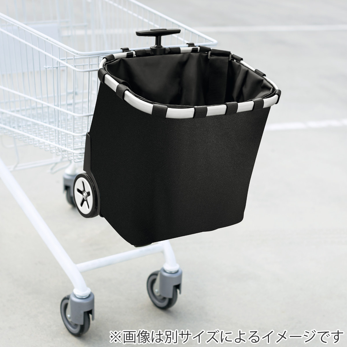 ショッピングカート reisenthel CARRY CRUISER PLUS キャリークルーザー プラス （ カート キャリーカート キャリーバッグ  保冷 保温 買い物 軽量 フタ付き 買い物カート 頑丈 大容量 キャスター 2輪 おしゃれ ライゼンタール ） 【BLACK】