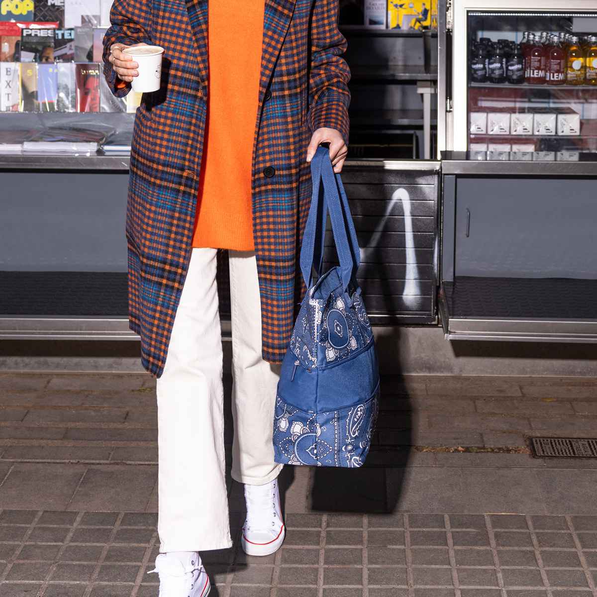 【アウトレット】エコバッグ トートバッグ 拡張 ライゼンタール SHOPPER E1 ( エコバッグ マチ広 ファスナー付き バッグ 大容量 伸縮 レディース マザーズバッグ 買い物バッグ 手提げ 肩掛け 大きい ショルダーバッグ ) 【VIOLAMAUVE】 VIOLAMAUVE