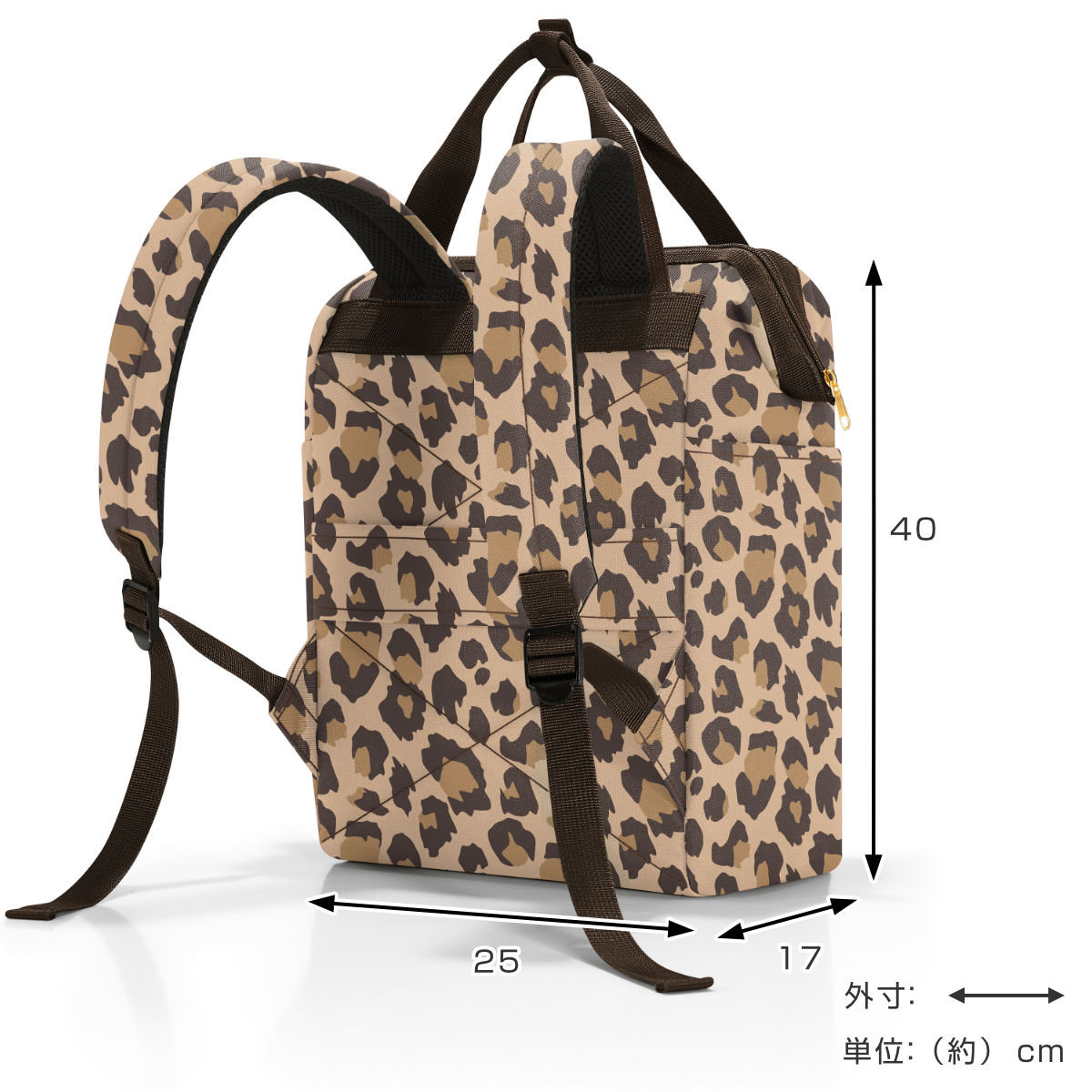 【アウトレット】リュック ライゼンタール ALLROUNDER R ( reisenthel リュックサック バックパック レディース 大人 通勤 通学 ポケット付き キャリーオン バッグ ママバッグ マザーズバッグ 撥水加工 ) 【COFFEE】 COFFEE