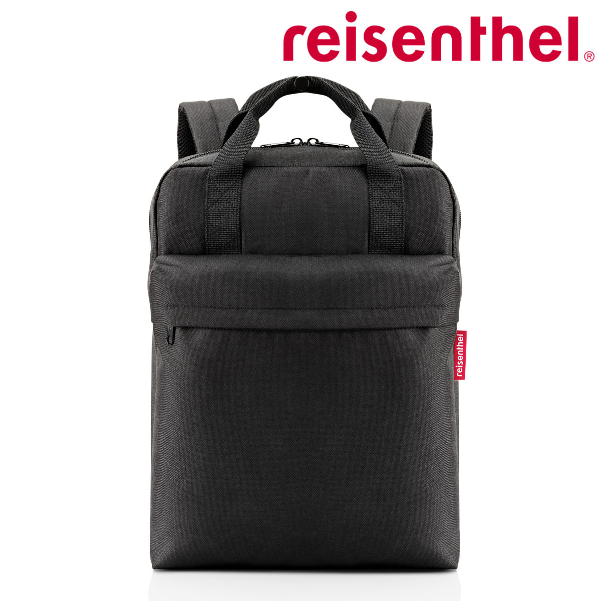 リュック reisenthel ALLDAY BACKPACK M BLACK （ ライゼンタール リュックサック バックパック レディース メンズ 大人 通勤 通学 ノートパソコン タブレット ママバッグ マザーズバッグ 軽量 おしゃれ ）