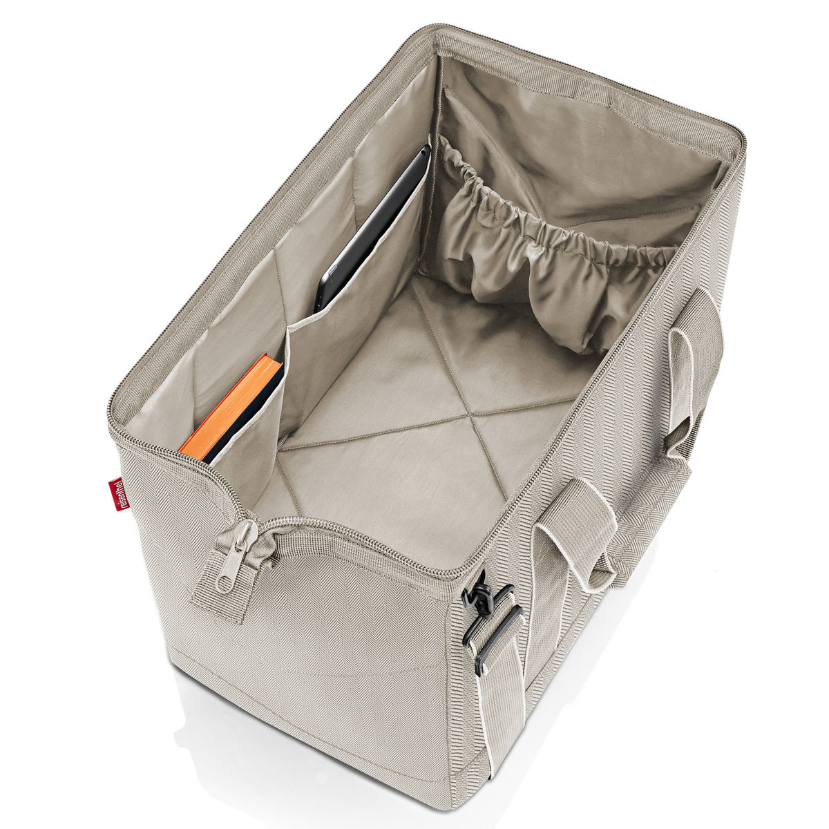 ボストンバッグ reisenthel ライゼンタール ALLROUNDER L ヘリンボーン ( かばん レディース トラベルバッグ 旅行 ネイル ネイルバッグ コスメ 美容 学生 介護 旅行バッグ ジム 2泊 3泊 メンズ ジムバッグ おしゃれ ) 【HERRINGBONESAND】 HERRINGBONESAND