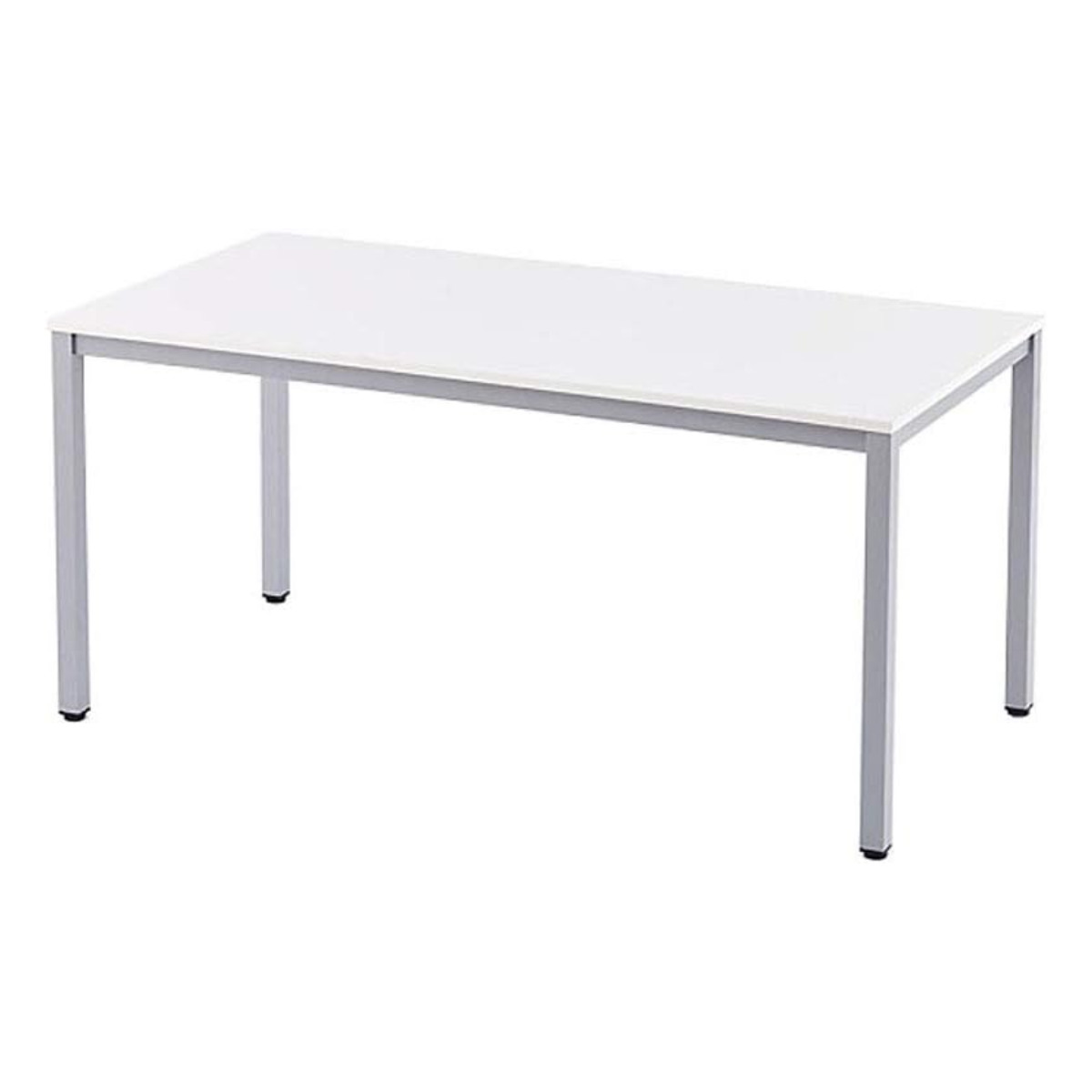 ミーティングテーブル 幅150cm オフィステーブル ( 法人限定 テーブル シンプル ベーシック デスク オフィス 会社 ワークデスク ワークテーブル オフィス家具 事務机 事務用 ) 【ダーク】 ダーク