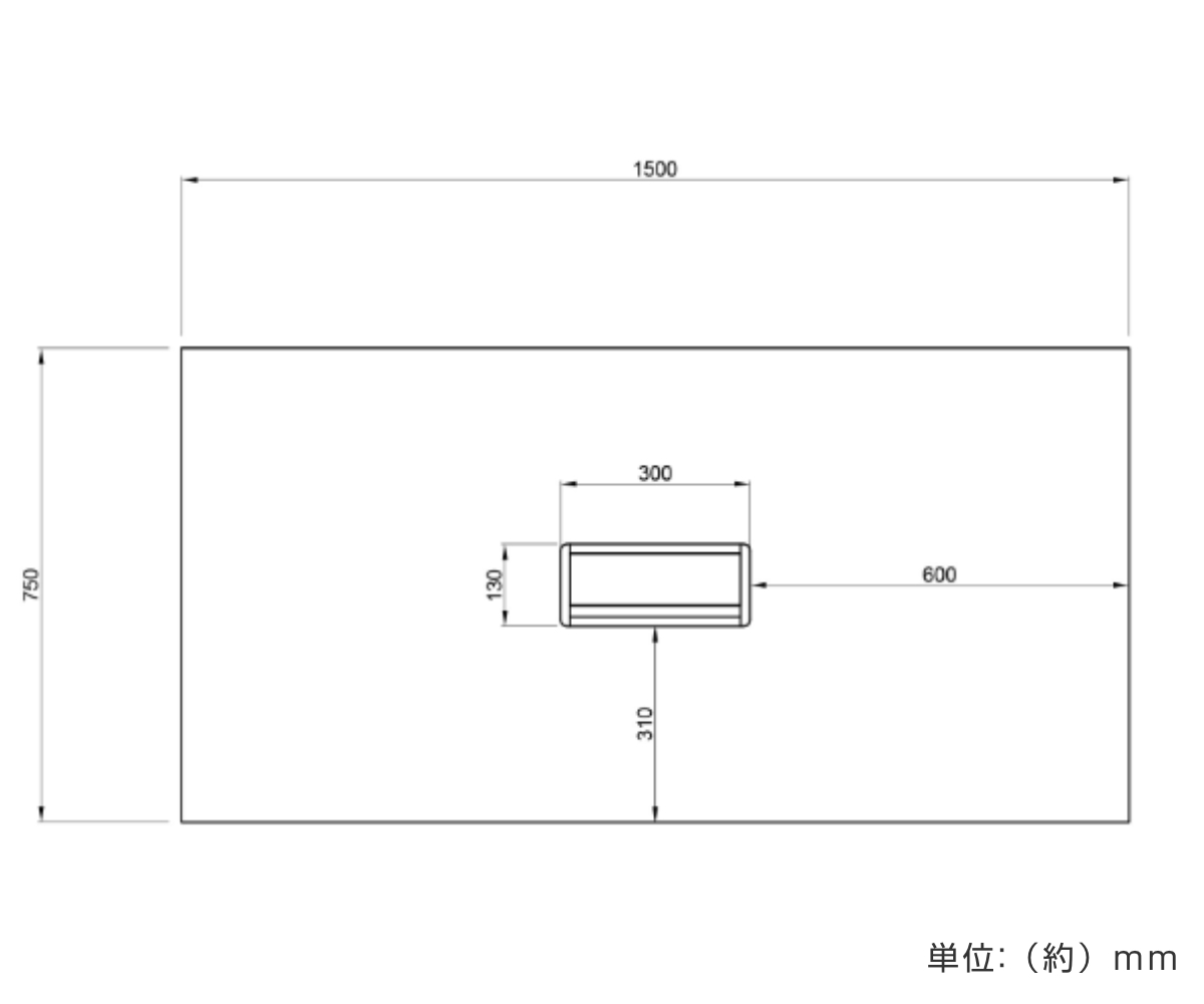 ミーティングテーブル 幅150cm 配線ボックス付き 幅広 ( 法人限定 デスク オフィスデスク 会議テーブル 配線ボックス 会議机 打ち合わせ ミーティング 机 4~6名 ワークスペース 丈夫 オフィス オフィス家具 傷に強い ) 【ホワイト】 ホワイト