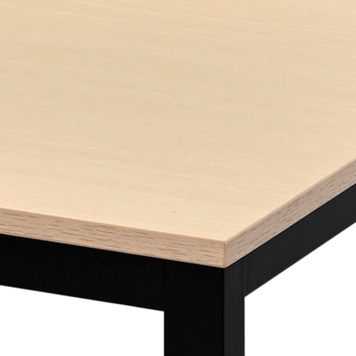 ミーティングテーブル 幅180cm 配線ボックス付き 幅広 ( 法人限定 デスク オフィスデスク 会議テーブル 配線ボックス 会議机 打ち合わせ ミーティング 机 6~8名 ワークスペース 丈夫 オフィス オフィス家具 傷に強い ) 【ホワイト】 ホワイト