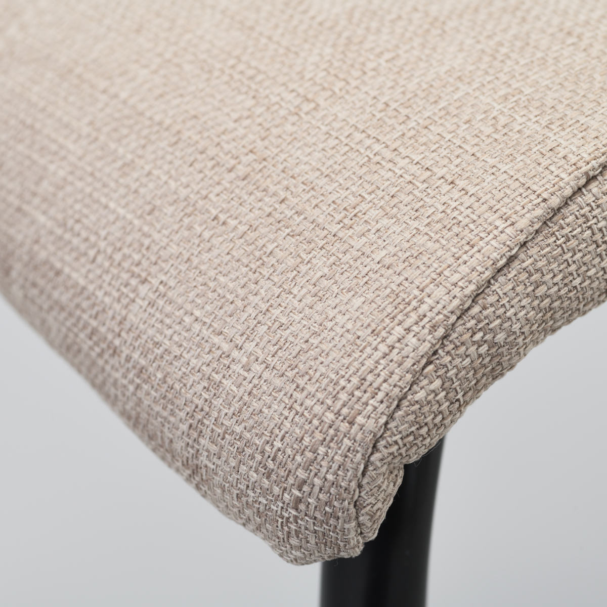 オフィスチェア 座面高45.5cm ファブリック キャスター付き スタッキング ( 法人限定 ミーティングチェア チェア イス 椅子 積み重ね 会議椅子 完成品 会議用 会社 オフィス 休憩スペース 事務椅子 ウレタン スタッキングチェア ) 【ベージュ】 ベージュ