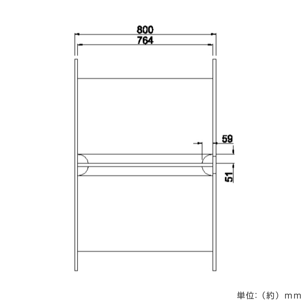 パーソナルブース 幅80cm 対面タイプ PCブース ( 法人限定 デスク 集中 スペース ブース 机 個別 ワークスペース パーテーション コンパクト ブースデスク 配線用切り欠き パーソナル テレワーク オフィスデスク 自習室 個別塾 ) 【ナチュラル】 ナチュラル