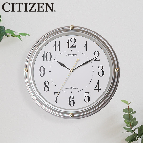 dショッピング |掛け時計 電波時計 シチズン CITIZEN スワロフスキー 