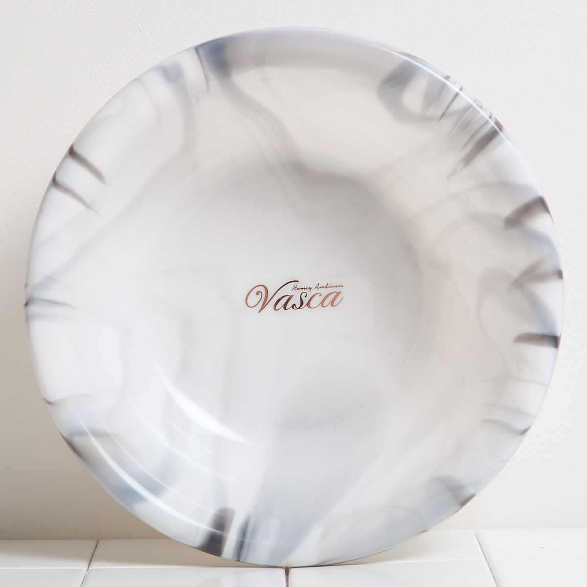 湯桶 バスカ 日本製 ( 湯おけ 洗面器 大理石 風呂おけ マーブル おけ 手おけ 手桶 ウォッシュボール ハンドペイル バスボウル せんめんき バス用品 バスグッズ ) 【ホワイト】 ホワイト