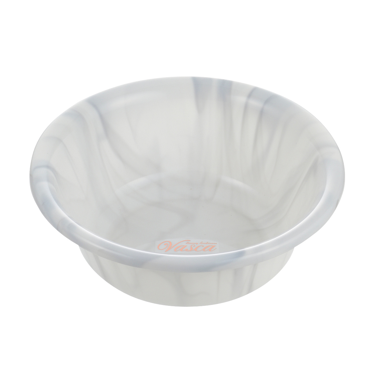 湯桶 バスカ 日本製 ( 湯おけ 洗面器 大理石 風呂おけ マーブル おけ 手おけ 手桶 ウォッシュボール ハンドペイル バスボウル せんめんき バス用品 バスグッズ ) 【ホワイト】 ホワイト