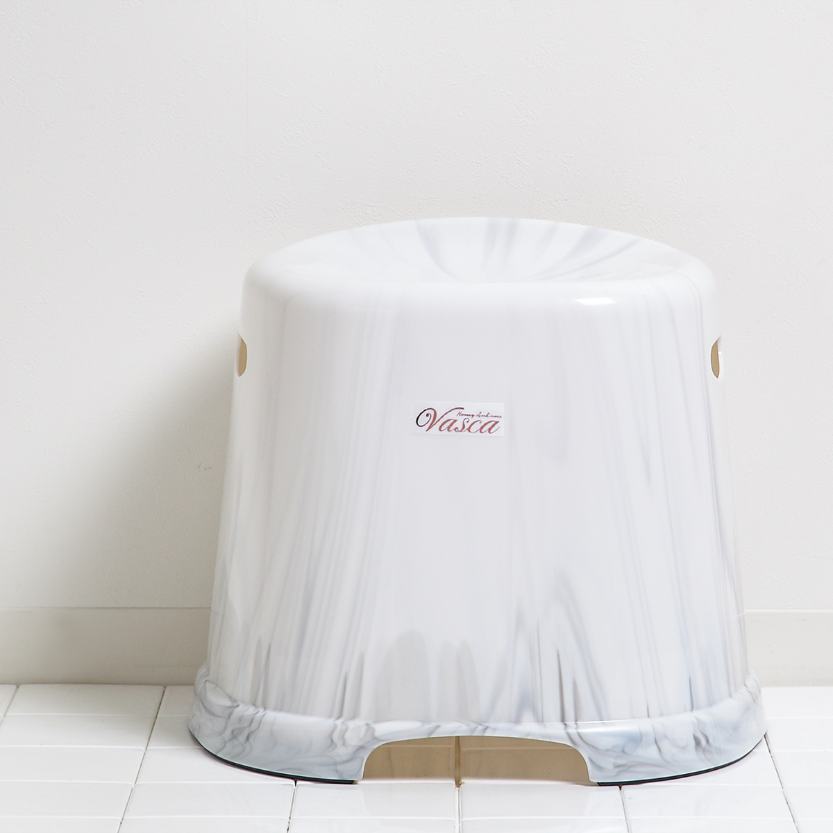 風呂イス バスカ 31cm 日本製 ( 風呂椅子 風呂いす バスチェア 大理石 お風呂 椅子 イス 風呂 腰かけ バスチェアー H31 滑り止め 幅広 日本製 バス用品 バスグッズ 高さ31cm ) 【ピンク】 ピンク