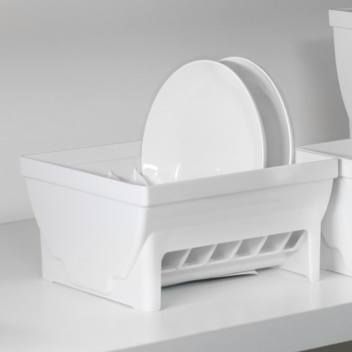 キッチン 収納 ディッシュスタンド トトノ 引き出し用 ディッシュスタンドR ミニ ( キッチン収納ケース 皿立て ディッシュラック 食器 食器立て 食器ラック シンク下 整理ケース 食器棚収納 シンク収納 食器棚 システムキッチン )